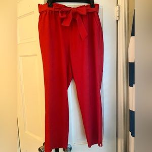 Loft Dress Pants - Red - L
